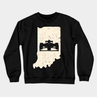 Indianapolis 500 Car Speed 500 , Indiana Top  Car Race Vintage Crewneck Sweatshirt